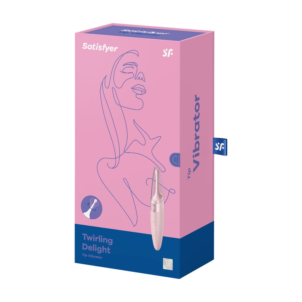 Satisfyer Twirling Delight Clit Stim Rose